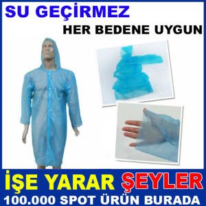Cep tipi tam korumalı yağmurluk,4 ADET,SU GEÇİRMEZ KULLAN-AT POŞET YAĞMURLUK her bedene uygun