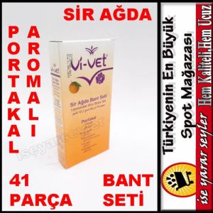 PORTAKALLI 41 PARÇA Vİ-VET SİR AĞDA BANT SETİ