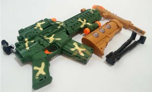 70cm TİTREŞİMLİ SESLİ IŞIKLI M-16 OYUNCAK TÜFEK