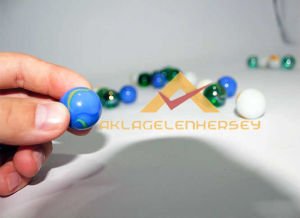 DESENLİ, 25'Lİ BÜYÜK BOY DEKORATİF BALYOZ MİSKET