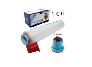 Streç Film İle Pratik Ambalajlama 2'li Streç Film Rulo Aparatı