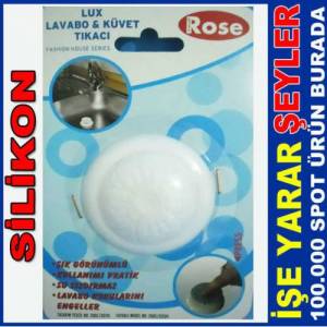 Lux Silikon Banyo Lavabo Ve Küvet Tıkacı