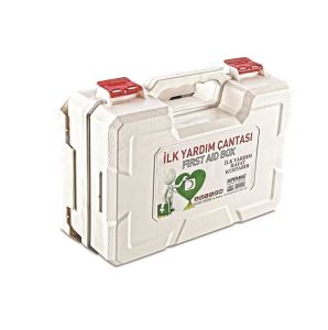 Malzemesiz içi Boş Süper Sağlam Plastikten İlk Yardım Çantası- 330X250X130h mm ASR-5016