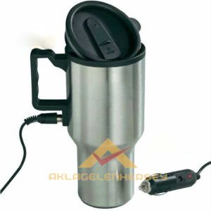 ARAÇ İÇİ ÇAKMAKLIK GİRİŞLİ PASLANMAZ ÇELİK KUPA