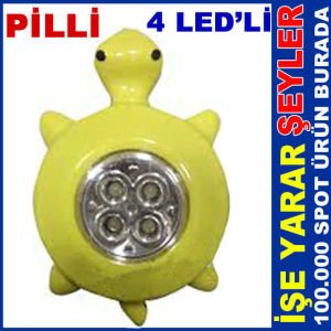 KAPLUMBAĞA MODEL 4 LED DOKUNMATİK DOLAP LAMBASI