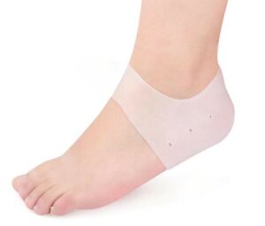 Silikon Topuk Çorabı Beyaz Renk