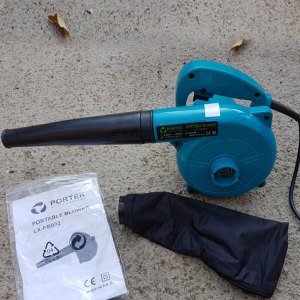 Portek Taşınabilir El Kompresörü 400 W Gücünde Portable Blower Kompresör Süpürge (Üfleme)