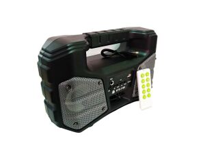KTS- 1189 Işıklı  Portatif Bluetooth Wifi Fm Bağlantılı Speaker Süper Bass Ses Bombası  Uzaktan kumandalı Karaoke Hoparlör