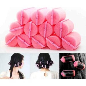 Sihirli Sünger 8'li Köpük Yastık Saç Şekillendirici