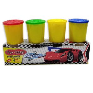 4 Renk Oyun Hamuru Hediyeli Unicorn Model Merdaneli Oyun Sofrası Seti 25cm Sofra-24cm Merdane-4x50gr