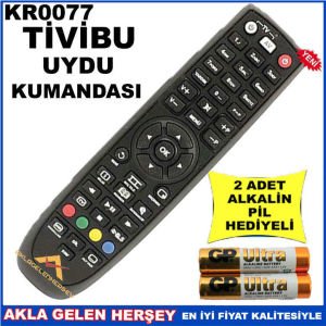 TİVİBU UYDU CİHAZI Receiver KUMANDASI KR0077