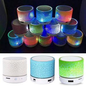 Işıklı Mini Bluetooth Hoparlör Taşınabilir Kablosuz Ses Bombası