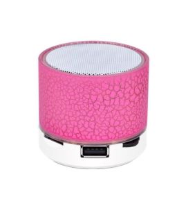 Işıklı Mini Bluetooth Hoparlör Taşınabilir Kablosuz Ses Bombası