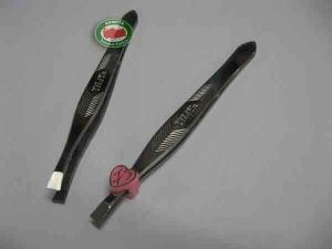 Profesyonel düz uçlu süper hassas çelik cımbız