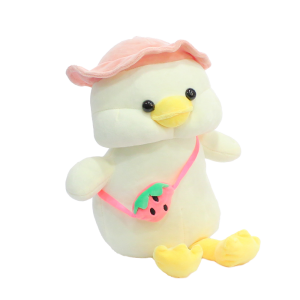 Şapkalı Ördek Peluş Oyuncak 30 cm