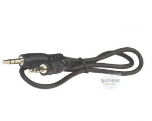 3.5mm erkek - 3.5mm erkek stereo kablo 30cm