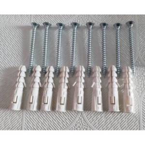 Duvara Monte Balkon ve Pencere tipi Gezer Makaralı Kurutma Askısı,24 Mandal+20 Metre İp+Vida Dahil