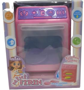 5 Parça Mini Fırın Eğitici ve Geliştirici Küçük Oyuncak Tepsili