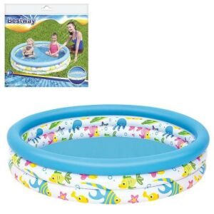 122x25 Cm Balık Desenli Oyun Havuzu