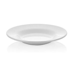 Beyaz Melamin 6lı 21cm Çukur Yemek Tabağı Sağlıklı Hijyenik