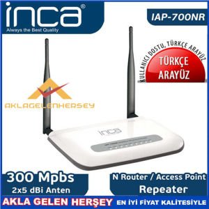 İNCA 300Mbps N ROUTER ACCESS POİNT IAP-700NR