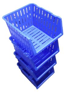 4 Katlı Çok Amaçlı 1.Kalite Plastikten Portatif Sebzelik 34x30x30 4 Katlı Boyutu 85x34x30cm'dir