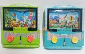 NOSTALJİ OYUNCAĞI 2 DÜĞMELİ SU İÇİNDE HALKA GEÇİRME OYUNU