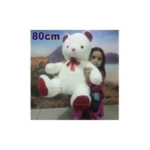 Beyaz Renk Peluş Ayı Büyük Boy Peluş Ayıcık En Güzel Hediye Peluş