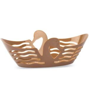 Plastik Kuğu Ekmek & Meyve Sepeti