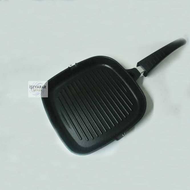 Teflon Döküm Izgara Tavası Yanmaz Yapışmaz Yüzey