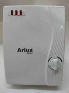 ARİUS RELAX Elektrikli Şofben 7 Emniyetli, Su Isıtma Da %35 Tasarruf, 220 Ve 240 Volt İle Çalışır.