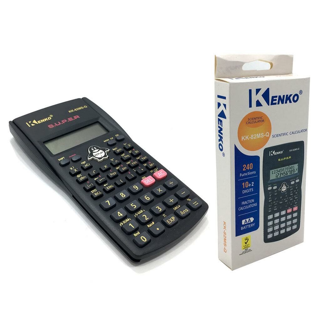 240 Fonksiyonlu Bilimsel Hesap Makinesi Kenko KK-82MS-Q 12 Haneli