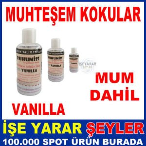 BUHUMISS MUMLU YOĞUN TATLI VANILLA KOKUSU