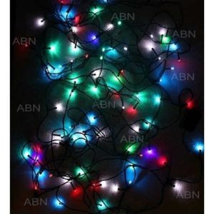 100adet Prinç Led Renkli 400cm Yılbaşı Ağacı Süsü,Kumandalı Değişen Modlarda Yanan Renkli Noel Işığı
