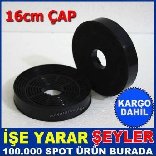 16cm MUTFAK ASPİRATÖRÜ BACASIZ KULLANIM FİLTRESİ DUMAN ve KOKU EM