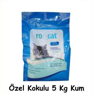 Mama Hediyeli Kedilerimiz İçin 5 Parça Mutlu Yaşam Seti - Çanta Kumluk Kürek Mama Kabı 5 Kg Özel Kum
