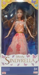 Sindyrella Bebek Oyuncak Bebek Kıyafet Giydirilebillir  Kıyafet Giydirilebilir Bebek