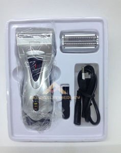 Sinek Kaydı Traş İçin Çift Motorlu Yedek Bıçaklı Şarjlı Sakal Traş Makinesi Ergonomik Tıraş Makinesi