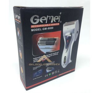 Sinek Kaydı Traş İçin Çift Motorlu Yedek Bıçaklı Şarjlı Sakal Traş Makinesi Ergonomik Tıraş Makinesi