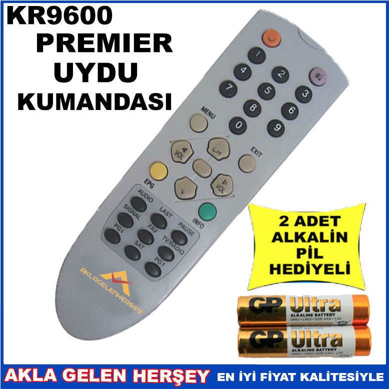PREMİER UYDU CİHAZI Receiver KUMANDASI KR9600