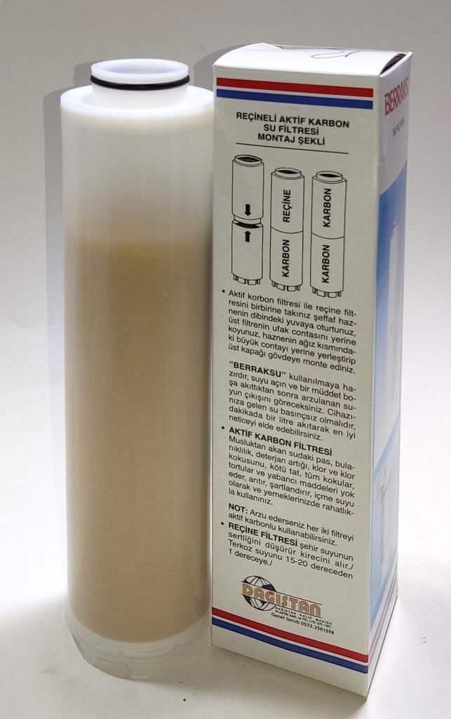 Orjinal BerrakSu Filtresi Doğal Reçine Filtre 2li-3lü-4lü Modellere Berrak Su Arıtma Cihazı Filtresi