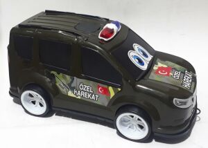 34,5x17,5x15,5cm Boyutunda Fonksiyonsuz Oyuncak Özel Harekat Araç