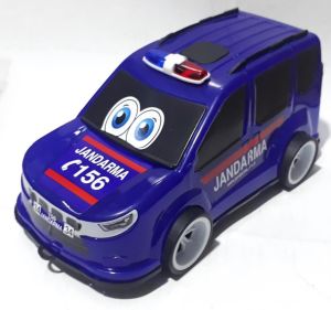 34,5x17,5x15,5cm Boyutunda Fonksiyonsuz Oyuncak Jandarma Aracı