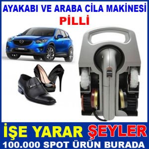 PİLLİ AYAKKABI BOYAMA VE ARABA CİLASI MAKİNESİ