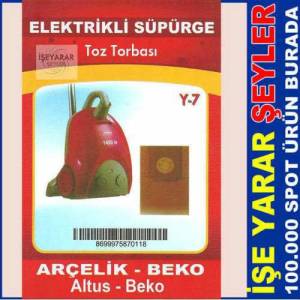 Arçelik,Beko Elektrik Süpürge Toz Torbası Y7