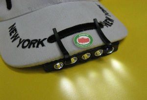 5 Ledli Şapka Feneri Sporcu Balıkçı Avcı Işığı Kep Feneri Şapkaya Takılan Flaşör Işık Projektör Led