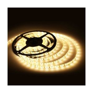 Sarı 3 Çip Dekoratif 5 Metre İç Mekan Şerit LED 12V