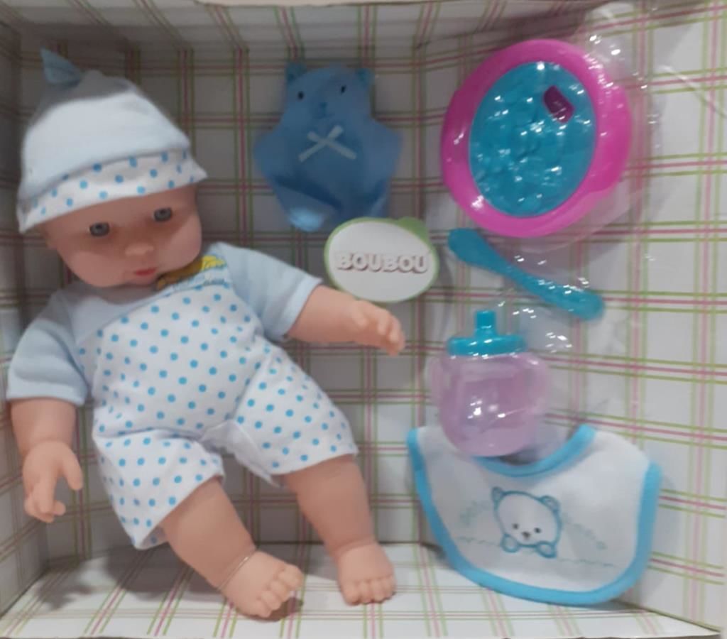 BouBou Tulumlu Konuşan Bebek Biberonlu Benim Tatlı Bebeğim BouBou Konuşan Bebek Biberonlu Bebek