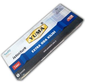 Yuma Kilit Extra Oda Kapısı Kilidi 40mm TSE garantili Çelik Gövde Güvenli Ev içi Oda,Banyo,Wc için