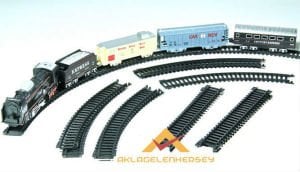 19 PARÇA KUTULU OYUNCAK PİLLİ EXPRESS TREN SETİ